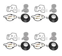 4X Motorcycle Carburetor Carb Rebuild Repair Kit Float Diaphragm For CBR900RR SC33 BJ 96-99 CBR 900 RR