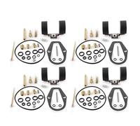 4X Motorcycle Carburetor Rebuild Carb Repair Kit Jets Gasket For CB550F CB550K 1974 1945 1976