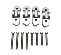 4x Motorcycle Handlebar Riser Mount Clamps Aluminum Motorbike Handle Bar Riser Blocks for B&MW R1300GS 2024+ Mounting Clamps