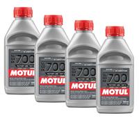 4x MOTUL RBF700 DOT 4 FULL SYNTHETIC BRAKE FLUID - 500ML 109452