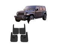 4x Mud Splash Grade Mudguards Front Rear Wheel Fender Mudflap Compatible For Jeep Wrangler 2008-2017 2019-2022(2019-2022)