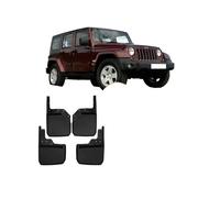 4x Mud Splash Grade Mudguards Front Rear Wheel Fender Mudflap Compatible For Jeep Wrangler 2008-2017 2019-2022(2008-2017)