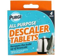 4X Multi Purpose Descaler Tablets, Limescale Remover for Coffee Machine, Kettle, Iron, Appliances