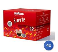 4X Multipack Lavazza Coffee Pods Suerte X 50