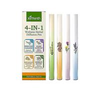 4X Natural Herbal Essence Diffuser, Mullein Thyme Mint Blend, Supports Lung Health & Fresh Air