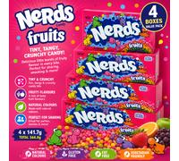 4x Nerds Candy Fruits Sharing Boxes 141.7g American Sweets Rainbow Theatre Box
