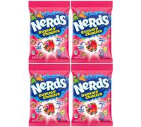 4x Nerds Gummy Clusters Peg Bag Candy 141g American Candy