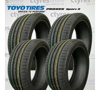 4X New 225 45 19 Toyo Proxes Sport 2 96Y XL Car 225/45R19 (4 TYRES)
