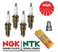 NGK BPR7E / 1142 Standard Spark Plug Pack of 3 Replaces OE018 RN7YC W22EPR-U