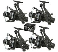 4x NEW NGT XPR 6000 10BB Carp Coarse Fishing Bait Runner Reel Deluxe Twin Handle
