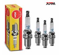 Spark Plugs Set 4x fits SEAT INCA 6K9 1.4 00 to 03 AUA NGK 101000033AA Quality