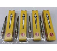 4x NGK Glow Plugs For Skoda Octavia 1.9 TDI 105 1Z 02/05-12/10