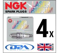Spark Plugs Set 4x fits MAZDA 6 GH 2.5 07 to 13 L5-VE NGK 6M8G12405BB L3Y218110