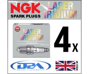 4x NGK LMAR8AI-10 94319 Laser Iridium Spark Plug