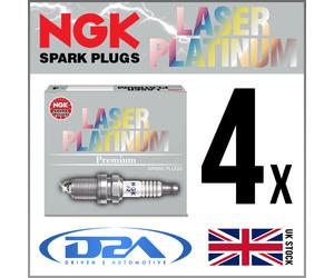 4x NGK PFR6B LASER PLAT. SPARK PLUGS VOLVO C70 I Convertible 2.3 T-5 03.98-10.05