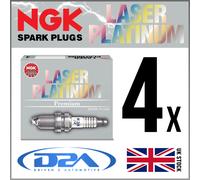 4x NGK PFR7B LASER PLATINUM PLUGS FOR SUBARU ESTER SG 2.0 S Turbo 09.02-