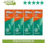 4x Olbas Oil Inhalant Decongestant 30ml 100% ORIGINAL ⭐⭐⭐⭐⭐