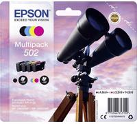 Epson C13T02V64010 (502) Ink cartridge multi pack, 4,6ml + 3x3,3ml, Pack qty 4
