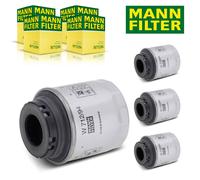 4x Original Mann Filter Oil for Audi A1 A3 VW Golf Polo Seat Skoda 1.2 TSI