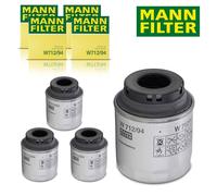 4X Original Mann Filter Oil for Audi A3 VW Polo Golf Seat Skoda 1.2 1.4 TSI