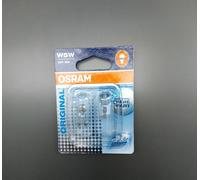 4X Original OSRAM Set W5W 12V 5W Front Car Bulb 2825-02B501
