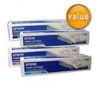 4X Original Toner EPSON Aculaser C4100 C4100PS / S050149 S050148 S050147 S050146