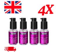 4x OSMO Blinding Shine Serum 50ml - Bulk Value Pack Hair Gloss Duo - Anti-Frizz