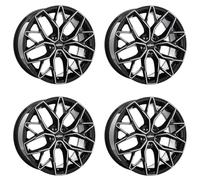 4x Oxigin rims alloy rims 26 Oxid 9,0x20 ET35 5x112 black full polish compatible with Bentley Continental