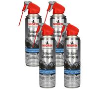 4x Pack Nigrin Hybrid Silicone Spray Lubricant Release Agent Care