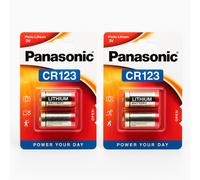 2 x Panasonic CR2 3V Lithium Photo Battery DLCR2 KCR2 CR17355 Camera