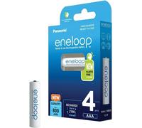 4 Panasonic eneloop AAA 750 mAh Rechargeable Batteries NiMH