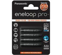 4x Panasonic Eneloop Pro AAA 930mAh Rechargeable Batteries Ready NiMH Long Exp
