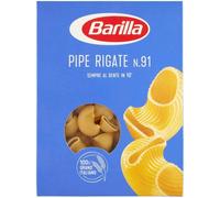 4X PASTA BARILLA PIPE RIGATE N.91 ITALIAN DURUM WHEAT FLOUR PASTA 4x500g