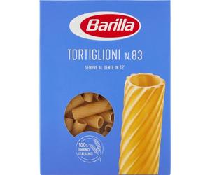 4X PASTA BARILLA TORTIGLIONI N. 83 ITALIAN DURUM WHEAT FLOUR PASTA 4x500g