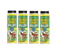 4x Pestshield Organic Slug and Snail Killer Mini Blue Pellets 300g