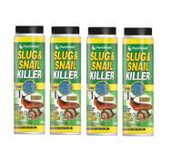 4X Pestshield Organic Slug & Snail Killer Ferric Phosphate Mini Blue Pellets 300G