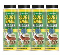 4X Pestshield Slug And Snail Killer Mini Blue Pellets Organic Showerproof 4 X 300G