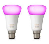 4x Philips Hue Richer Colours B22 BC White Colour Wireless Bulb (2xTwin Pack
