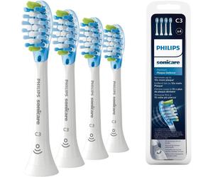 4x Philips Sonicare Original C3 Premium Plaque Defence Toothbrush HeadsHX9044/17