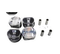 4X Piston And Ring STD 77mm 11257589348 Compatible With Countryman Paceman 2006-2016 N12 N16 R55-R60
