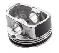 4x Piston And Rings Kit 1.6L DOHC Compatible With Accent Rio G4FD 2012 2013 2014 2015 2016 2017