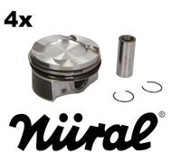 4x Piston for BMW 125i 228i 320i 328i 420i 528i 520i X1 X5 2.0i 11257640166