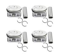 4x Piston & Ring Compatible For MINI R55-R61 N14 06-16 TURBO Cooper Countryman 11257566019 Automotive Replacement Parts