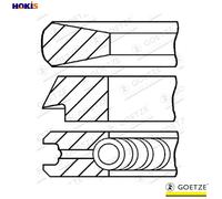 4x PISTON RING KIT 08-114400-10 STD FOR M 47 R/M47 D20 2.0L 4cyl M57 D30 2.9L