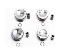 4X Piston Rings Set Φ23mm Compatible With 2.0 Fits S3 8V TTS R MK7 Models CJX DJH DNU Engine Codes