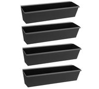 4x Plant Box Plastic Euro Pallet Raised Bed Window Box Range Flowerpot