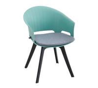 4X Plastic Metal Legs Breakfast Stools Kitchen Padded Chairs Home Bar Stools Rel