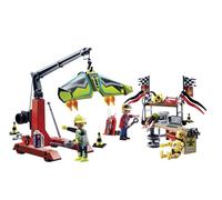 4X Playmobil Air Stunt Show Service Station Figures 85 Set Accessories Kids Game