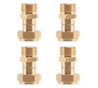 4X Pressure Washer Swivel Joint, Kink Free Gun to Hose Fitting, Anti Twist Metric M22 14mm Connection, 3000 Psi