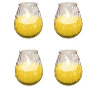 4X Prices Outdoor Citronella Candle In Glass Jar Fly Insect Repeller Repellent New